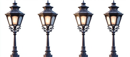 Vintage Street Lamps