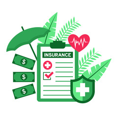 Health Insurance Concept Illustration