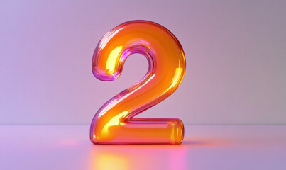 Naklejka premium number 