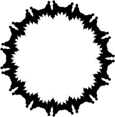 Abstract Mandala Pattern for branding, invitations, gift wrapping, digital art, and product design.  Ornamental Pattern for web design, posters, book covers, yoga mats, and interior decor.