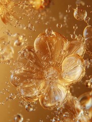 Sorbitan Olivate: An Abstract Visualization of Natural Emulsifiers and Their Impact on Skincare Formulations