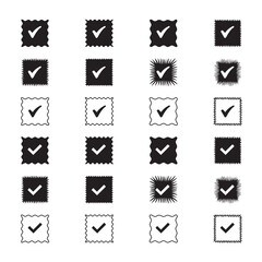 Validation Check, Checkmark for Success, Finished and Verified