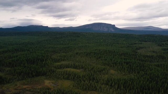 Sarek drone shot