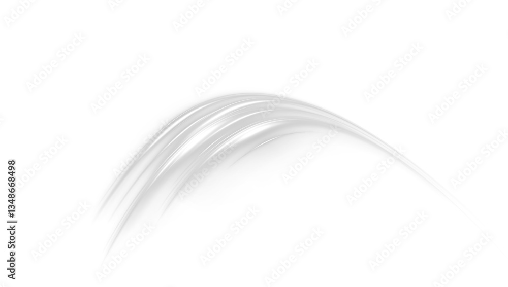 Poster futuristic neon wave effect featuring glowing motion curves, laser beams, and dynamic energy streaks