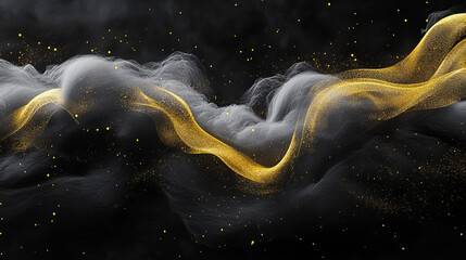 Digital waves background HD 8K wallpaper Stock Photographic Image