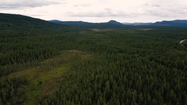 Sarek National Park in north sweden 