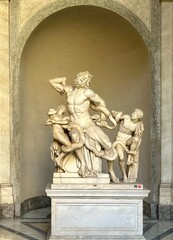 Laokoon statue in Vatican