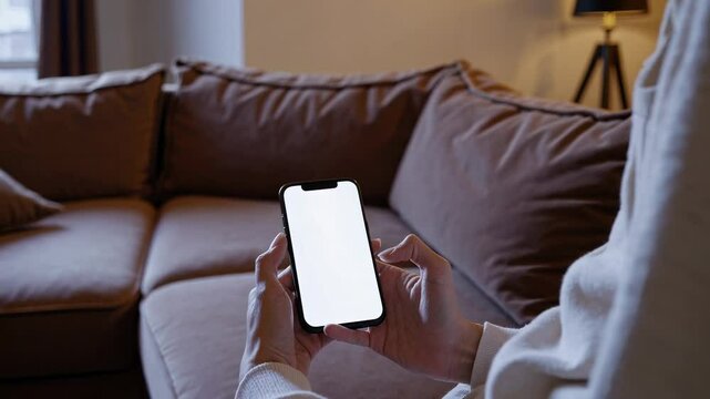 The Smartphone on Couch