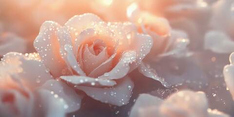 Rosa. Sfondo. Fiori.