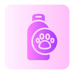 pet shampoo gradient icon