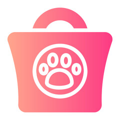 Shopping Bag  gradient icon