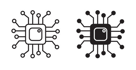 Obraz premium computer science icon