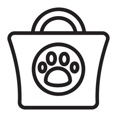 Shopping Bag  line icon