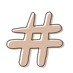 Obraz premium Abstract Organic Shape with Hand-Drawn Lines and Soft Pastel Colors for Decoration and Background