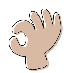 Abstract Organic Shape with Hand-Drawn Lines and Soft Pastel Colors for Decoration and Background