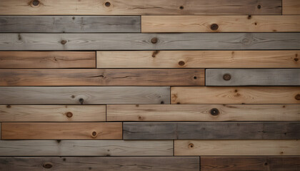 Close-up of a rustic wood plank wall.