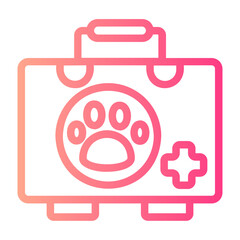 First Aid Kit  gradient icon