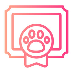 pedigree gradient icon