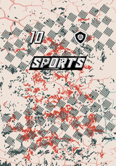Obraz premium Dynamic Jersey Collection High Quality Sportswear Vibrant Color Football Soccer Basketball Esports Futuristic Trendy Athletic Apparel