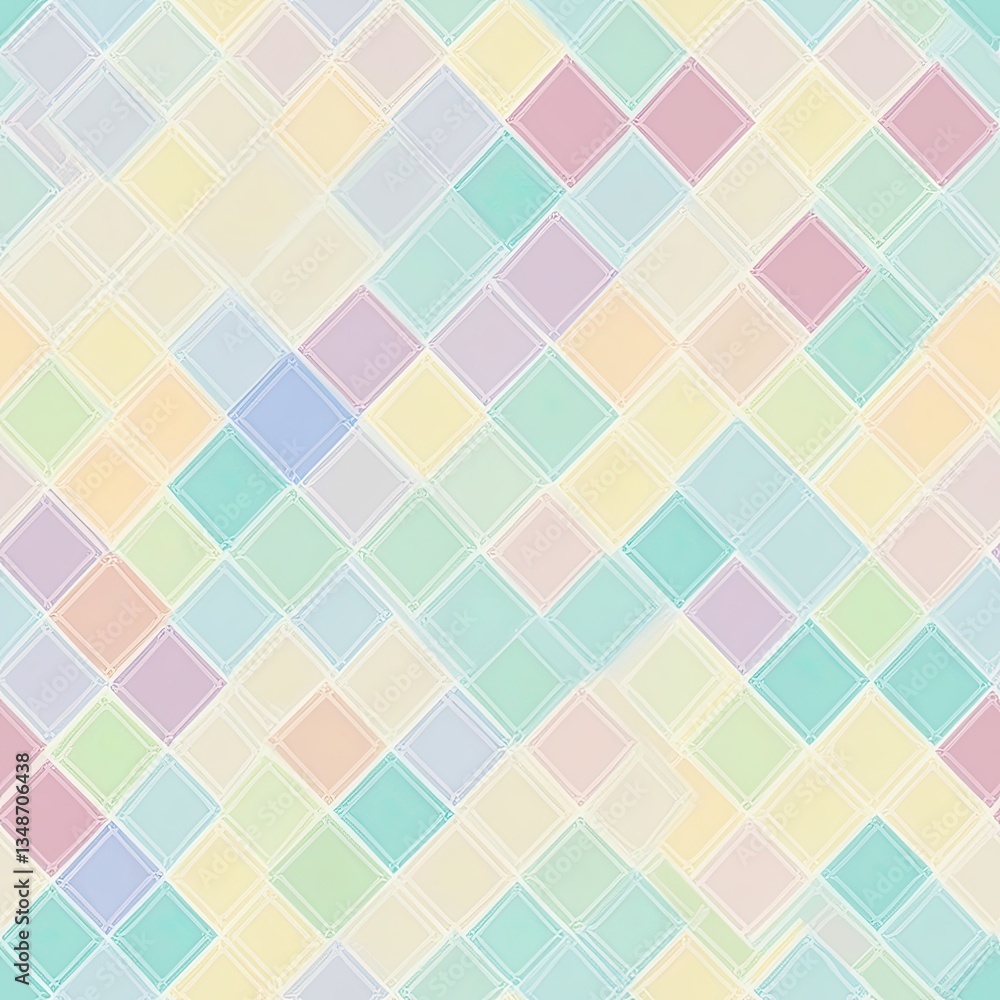 Poster geometric waffle diamond grid pattern texture background