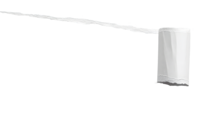 Ripped torn paper edges isolated on white background, Ripped torn paper edges isolated on transparent background