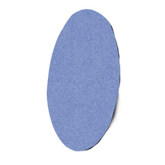 Oval Paper Cut Shape