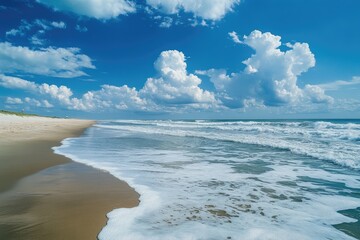 Hatteras Lighthouse: Iconic Beacon on Cape Hatteras Bank, Atlantic Coast of North Carolina, USA