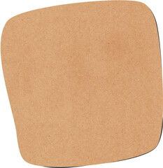 Abstract Shape Kraft Paper Cutout