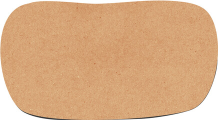 Abstract Shape Kraft Paper Cutout