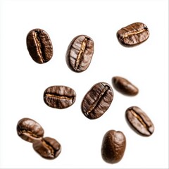 Fresh Gourmet Coffee Beans &ndash; Macro Close-Up Shot