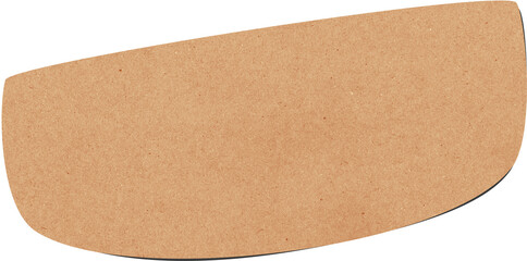 Blank Beige Cardboard Cutout