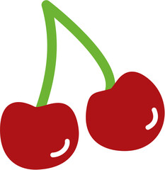Cherries Vector Illustration