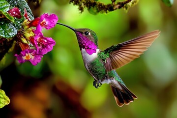 Fototapeta premium Jungle wildlife scene showcasing nature's beauty in Costa Rica.