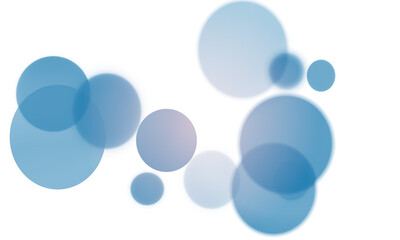 abstract blue background with bubbles