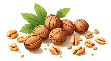 Healthy choices for full walnuts