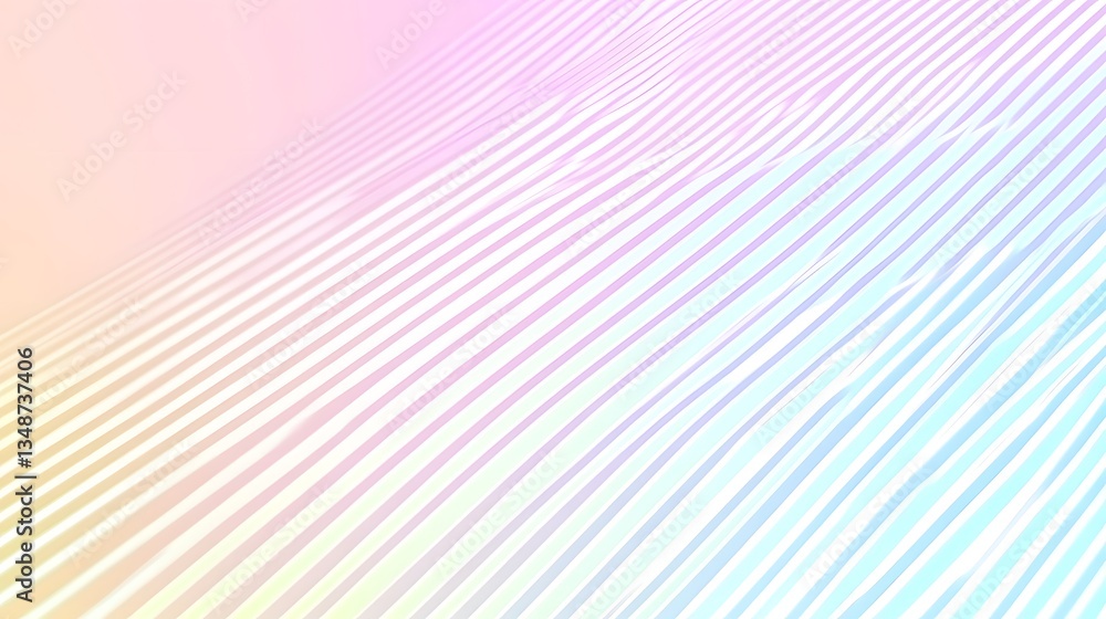 Aufkleber diagonal striped background with a pastel color gradient transition