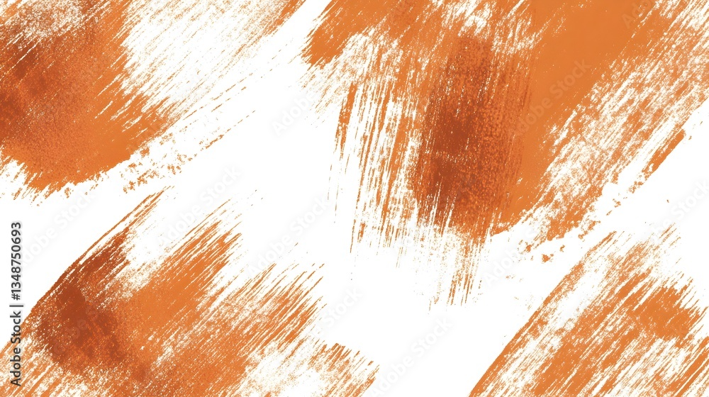 Poster abstract image showing several broad brush strokes of color
