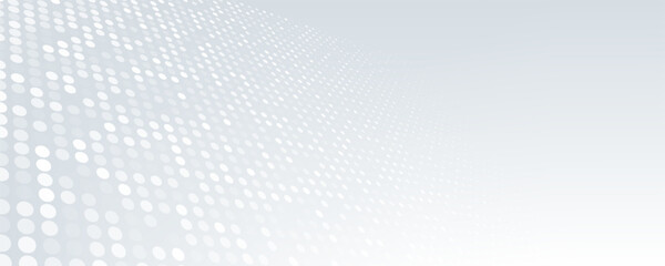 abstract white background. Dotted halftone white texture.