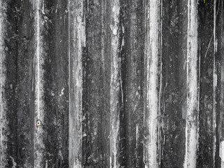Grunge Retro cement corrugated tiles wall texture background.