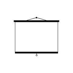 Projector Screen icon Vector Design.