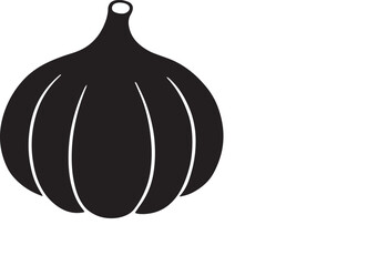 Onion vector silhouette