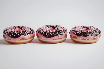 donut with chocolate