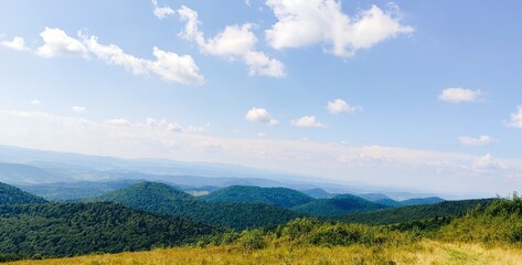 panorama of mountains