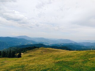 Obraz premium mountain landscape with blue sky