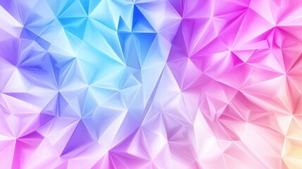 Obraz premium Abstract geometric pattern featuring vibrant shades of blue, pink, and purple, creating a modern and artistic visual effect.