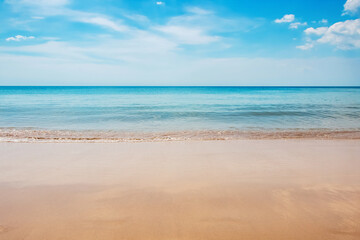 beautiful scenery beach and sea at Phuket,Thailand.