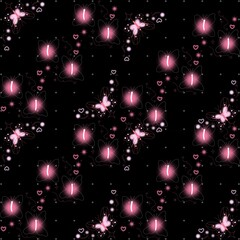 Luminescent Love Butterfly Heart Pattern