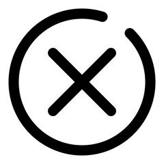 user interface thin icon