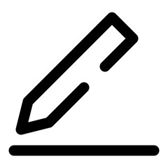 Obraz premium user interface thin icon