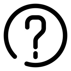 Naklejka premium user interface thin icon